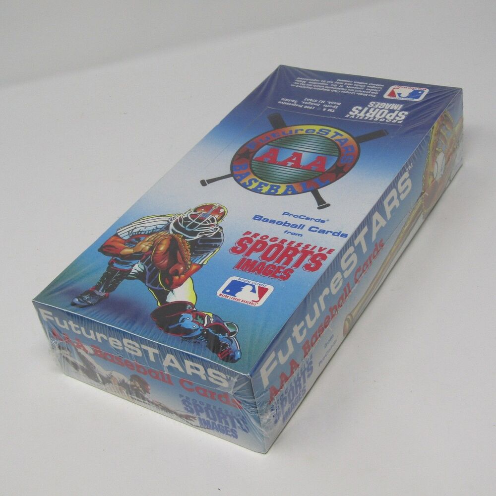 1990 ProCards FutureStars AAA Baseball Sealed Wax Box Progressive Sports